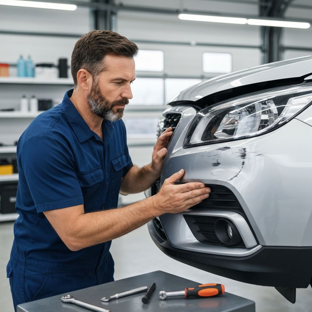 Begutachtung von Frontschäden