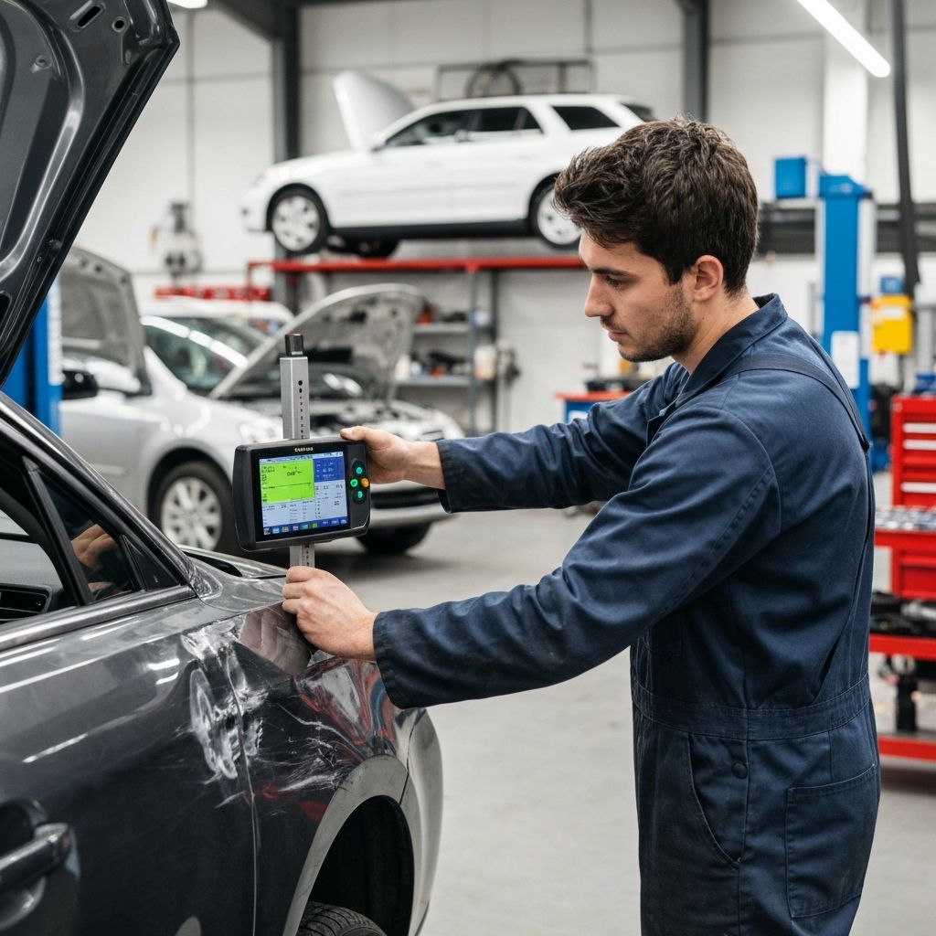 Präzise Schadensmessung